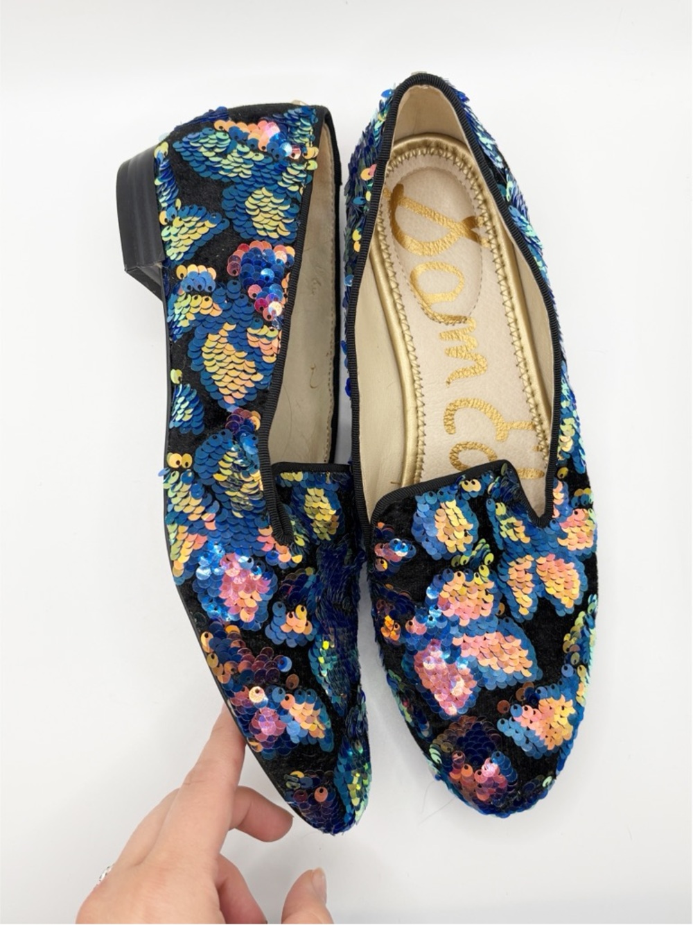 Sam Edelman Jordy Sequin Loafer - Picture 5 of 8